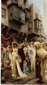 Arab or Arabic people and life. Orientalism oil paintings 41